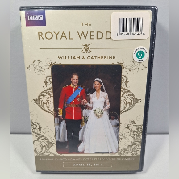 The Royal Wedding William & Catherine and Prince Harry & Meghan Markle DVD New - Picture 1 of 8